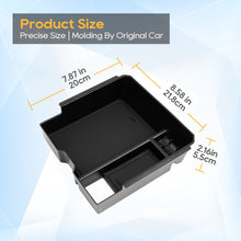 Car Center Armrest Storage Box Organizer Tray For 2022-2025 Ford Ranger Next-Gen