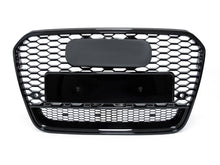 RS Style Glossy Black Front Mesh Grille Grill For Audi A6 S6 C7 2012-2015 fg66