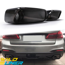 Glossy Black Exhaust Tips for BMW G30 M-Sport 2017-2021 et100