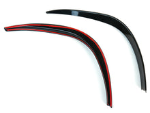 Gloss Black Front Bumper Canard Fog Light Trim For Mercedes W177 A35 AMG 2019-2025