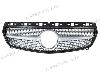 Diamond Front Grill Grille for Mercedes A-Class W176 A180 A200 2013-2015 pz135