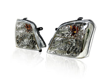 Pair Front LED Headlights Head Lamps For Holden Rodeo RA 2003-2006