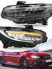 Left+Right LED Headlights For Honda Civic 2016-2021 DRL Sequential Indicator Pair