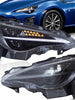 LED Headlights w/ DRL & Sequential Turn Signal for 2012–2021 Toyota 86 / Subaru BRZ