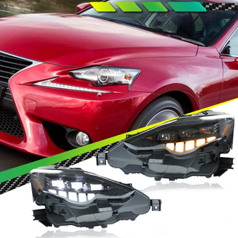 LED Headlight Assembly for Lexus IS250 IS300h IS350 2013-2016