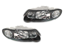 Halogen Black Headlights For Holden Commodore VX VU SS 2000-2002