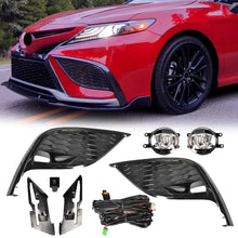 LED Full Set Fog Light Spot Driving Lamp KIT for Toyota Camry ASV70 2021~On