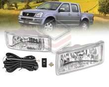 Full Set Fog Light Spot Driving Lamp KIT For Holden Rodeo RA 2003-2006