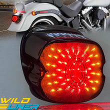 LED Tail Light for Harley Softail Fat Boy Dyna Sportster Smoke Brake Turn