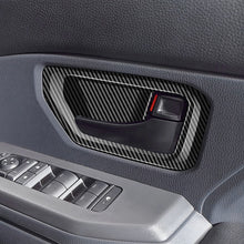 4pcs / Set Carbon Fiber ABS Inner Door Handle Trim For Toyota Land Cruiser FJ 2026+