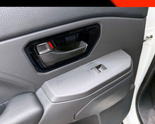 4pcs / Set Gloss Black Inner Door Handle Trim Cover For Toyota Land Cruiser FJ 2026+
