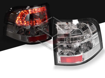 Chrome LED Tail Light Rear Lamps For Holden Commodore VE Omega SV6 SS SSV 2006-2013 - Ute Only