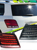 LED Tail Lights Assembly Turn Signal DRL for Mercedes-Benz GLK 2013-2015 Diamond