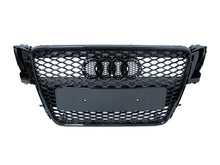 RS5 Honeycomb Black Front Grill For 2008-2012 AUDI A5 S5 B8 8T fg100
