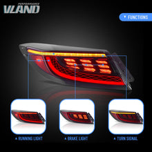 Red LED Tail lights for Toyota 86 Subaru BRZ 2022-2024 Rear Lamps