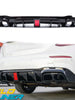 LED Lights Rear Diffuser + Exhaust Tips for Mercedes E W213 Seden AMG 2017-2020