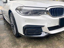 Gloss Black Front Lip Splitter For BMW 5-Series G30 Sedan M Sport 2017-2021