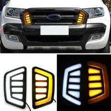 LED DRL Front Fog Light Turn Signal For Ford Ranger 2015-2018
