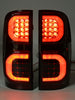 Rear LED Tail Light Lamp Smoked For Toyota Hilux Vigo SR5 2005-2015