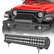 20inch Dual Row LED Work Driving Light Bar Spot Flood Combo Offroad Truck 4X4WD