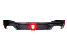 Gloss Black Rear Diffuser w/ LED Light for BMW 5-Series G30 2017-2023 di157