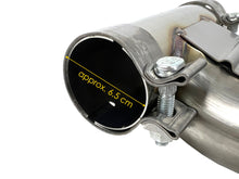 Black Triple Exhaust Tip For Porsche 718 Cayman Boxster 2017-2026