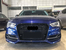 Badgeless For Audi A3 S3 8V 2014-2016 RS3 Style Grille Front Honeycomb Bumper Grille