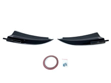 Gloss Black Rear Bumper Splitters Side Canards for Mercedes W205 C205 Coupe C300 C43 AMG 2015-2021