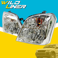 Pair Front LED Headlights Head Lamps For Holden Rodeo RA 2003-2006