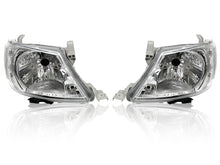 Pair Clear Headlight for Toyota Hilux TGN16 TGN26 KUN16 KUN26 GGN15 GGN25 2008-2011