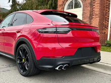 Chrome/Black Exhaust Muffler Tips for Porsch Cayenne E-Hybrid 9Y0 9Y3 2019-2024