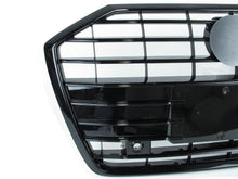 S6 Style Black Front Grille for Audi A6 C8 2019-2023 fg265