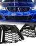 Front Bumper Fog Light Grille Cover For BMW M340i G20 3 Series 2020–2022