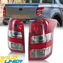 Pair Clear/Red Tail Light Rear Lamp For Mitsubishi Triton Ute MQ 2015-2018