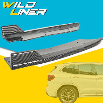 Rear Corner Cnards Side Air Splitters Kits For BMW X3 G01 LCI M Sport 2022+