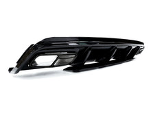 Black Rear Diffuser w/ Exhaust Tips for Mercedes A-Class W176 AMG Bumper 2016-2018 di17