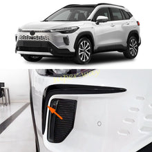 For Toyota Corolla Cross 2026+ ABS Front Fog Light Lamp Molding Strips Trim 2Pcs