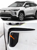 For Toyota Corolla Cross 2026+ ABS Front Fog Light Lamp Molding Strips Trim 2Pcs
