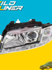 LH Left Hand Head Light Front Lamp For Audi A4 B5 1999-2001 Sedan Wagon