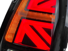 Pair L+R LED Tail Lights Pair Black Clear for Mini Cooper R56 R57 R58 R59 2007-2013