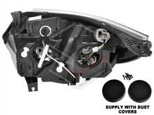 RH Right Hand Head Light Front Lamp (Black) For Holden Colorado RG 2016~2020 LT LS LS-X