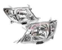 TYC Pair LH+RH Head Light Lamp (curved) For Toyota Hilux 2008-2012 Headlight