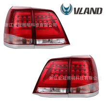 LED Red Tail Lights Assembly for Toyota Land Cruiser 2008-2015 Rear Lamps