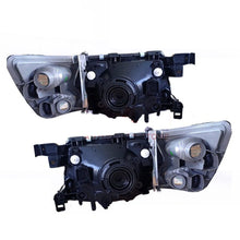 Pair Clear Headlights + Corner Lamps for Nissan Patrol Gu Y61 2001-2004