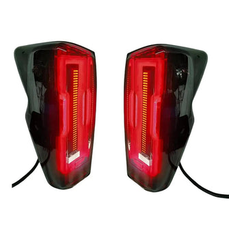 Smoke LED Tail Lights Rear Lamp w/ Turn Signal Fit For Isuzu D-Max Dmax Pickup RG 2020-2024