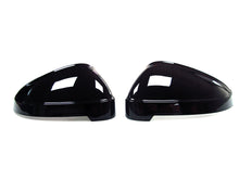 Glossy Black Side Mirror Cover Caps for AUDI B9 A4 S4 RS4 A5 S5 RS5 2018-2024