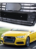 Gloss Black S4 Style Front Bumper Grille For Audi A4 S4 B9 2017–2019