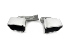 Left+Right For BMW 2014-2018 X5 F15 35i M-Sport Square Exhaust Tips Chrome Muffler Replacement