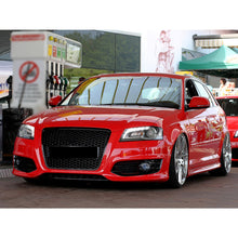 Gloss Black Honeycom Front Grill For 2009-2012 Audi A3 8P fg86