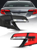 Smoke LED Tail Lights Smoked For Toyota Camry 2012-2014 Rear Lamps Assembly